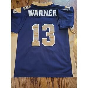 Puma Kurt Warner St Louis Rams Jersey Youth Size Medium Boys Football